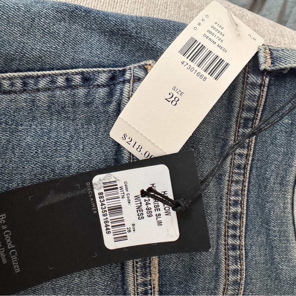 Citizens of Humanity Harlow High Rise Slim Jeans - Picture 5 of 7